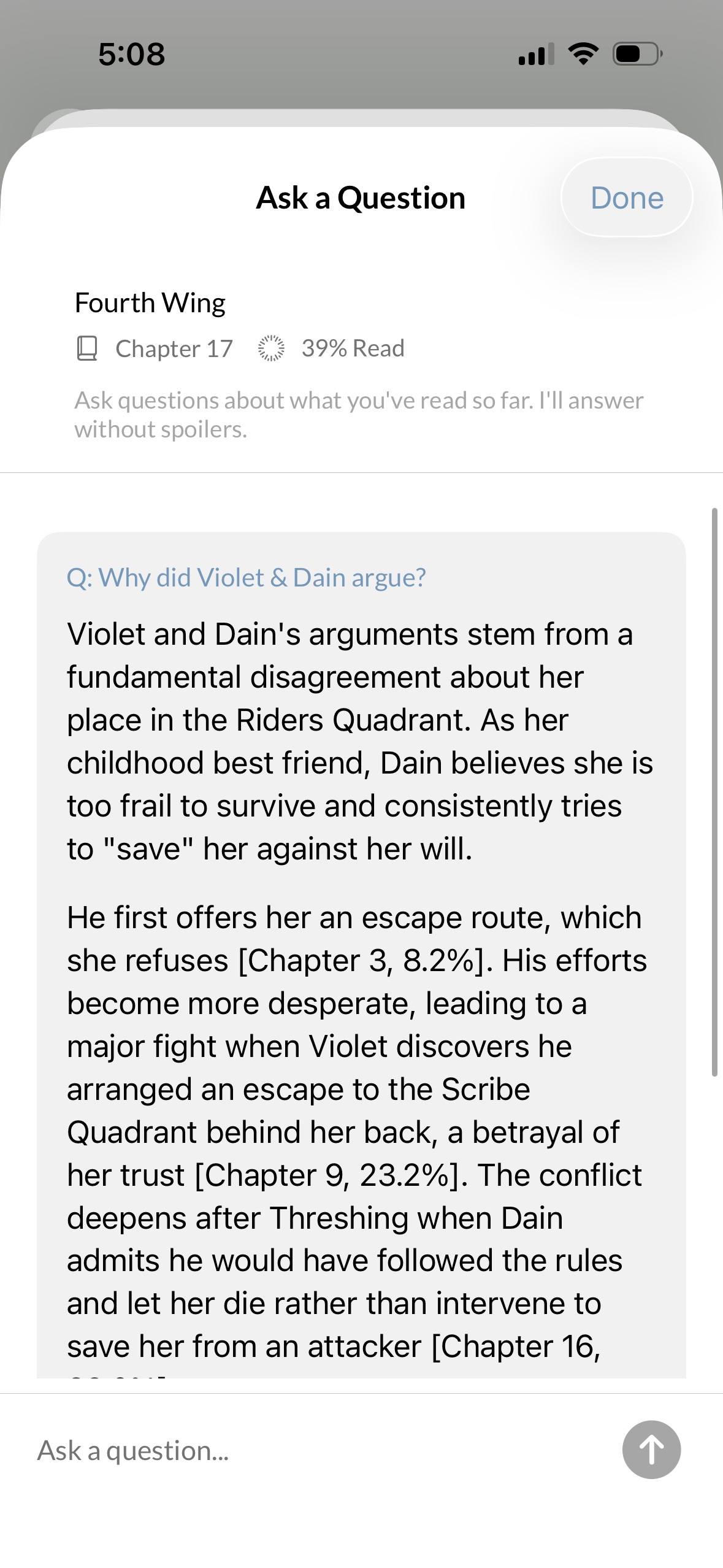 Learn More answer with chapter citations